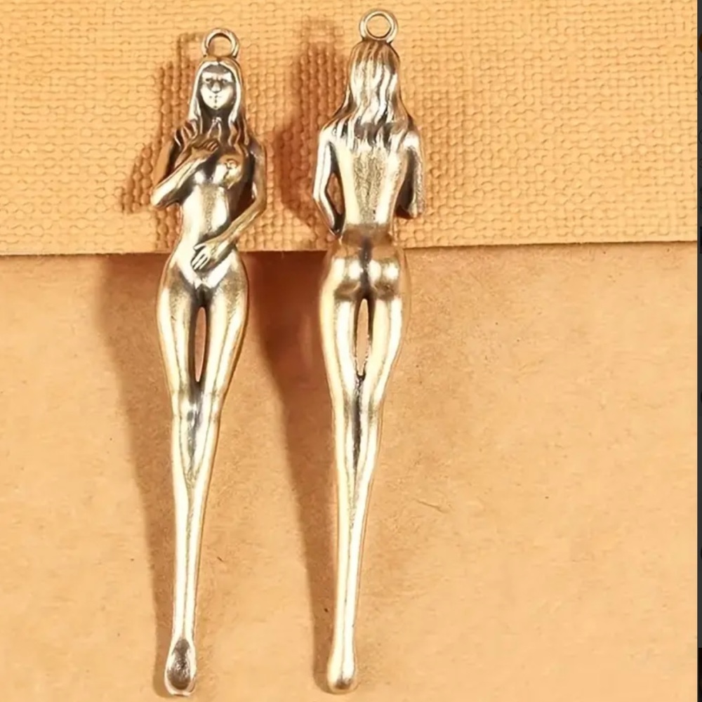 Collectible Vintage snuff spoon pendant - Picture 3 of 4